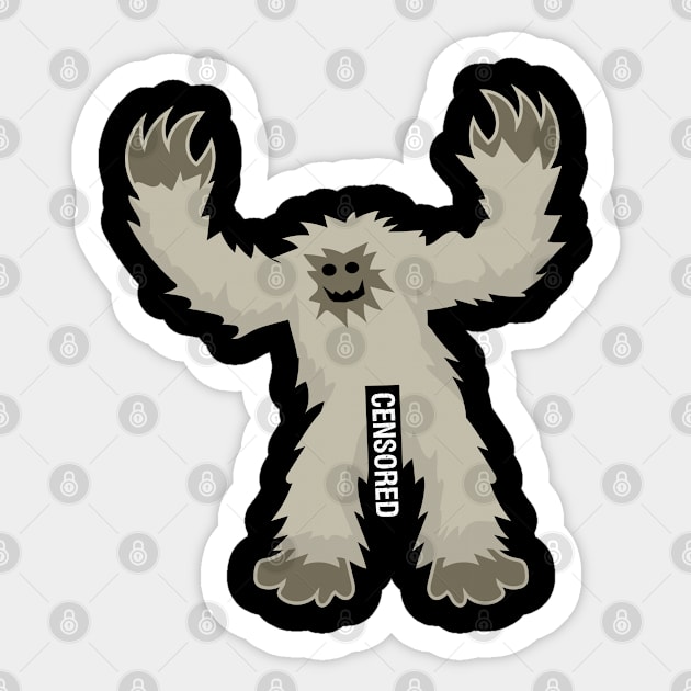 Bigfoot Erotica Sticker by Flippin' Sweet Gear